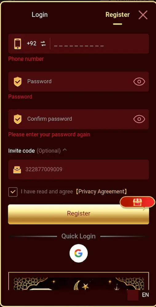 5555Bet-game-login