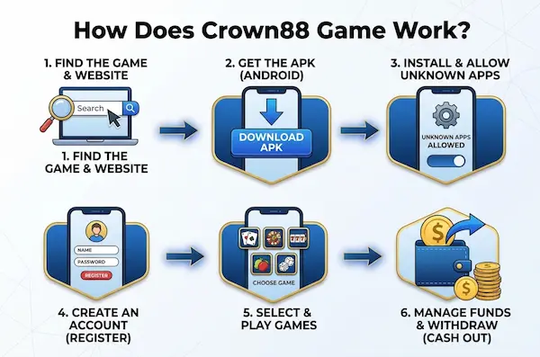 Crown786 Game Step by Step Guid