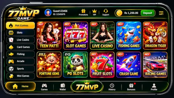 77MVP Game App Interface