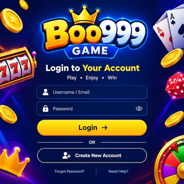 Boo999 Game Login