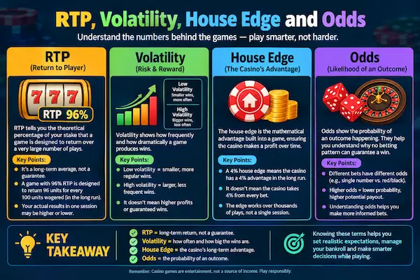 PKR365 Game RTP and house edge explained