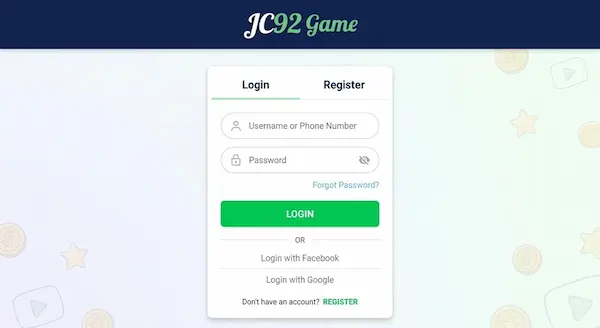 X92-Game-Login