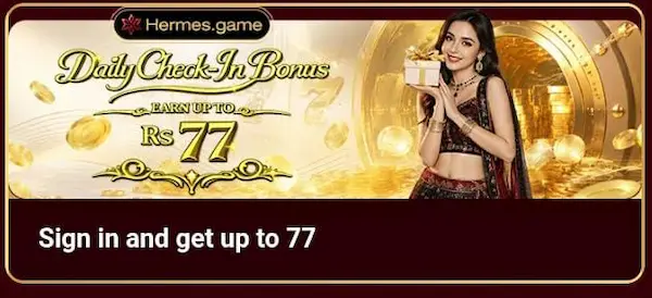 Hermes Game Sign in and get up to 77